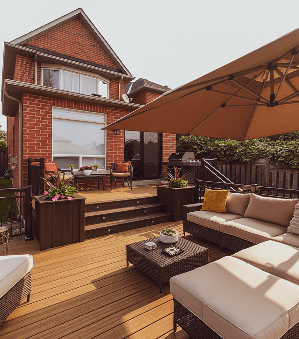 Green Side Up custom deck project