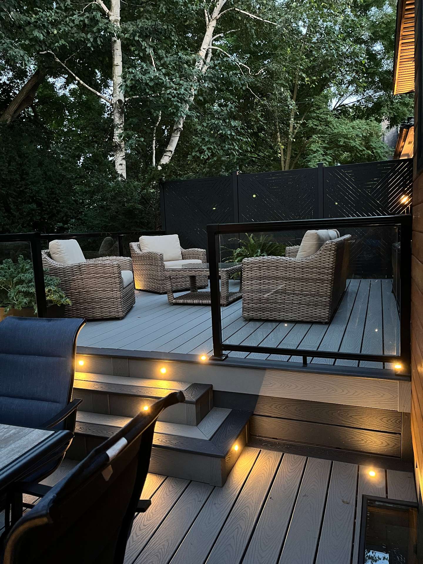 Green Side Up custom deck project