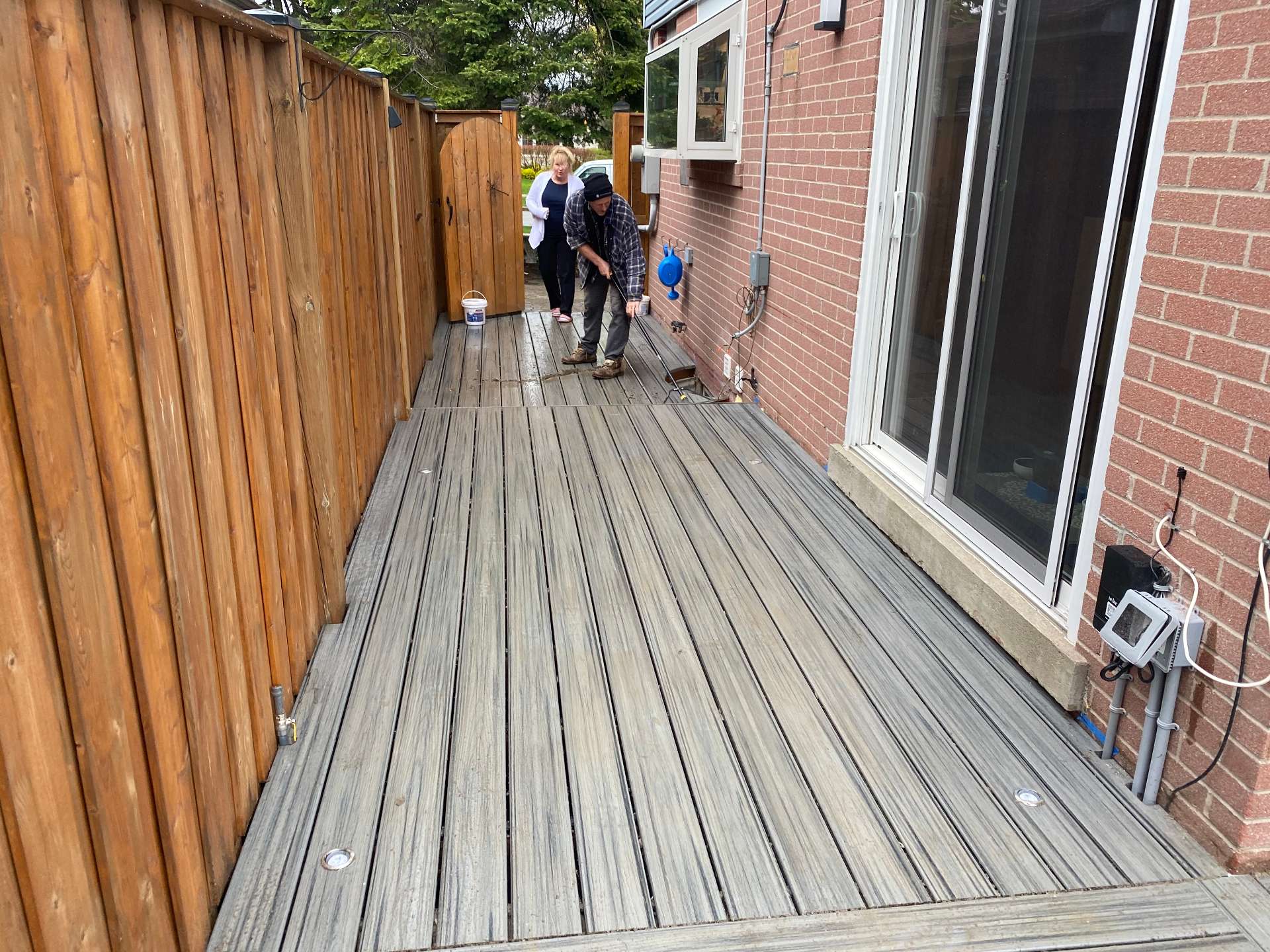Green Side Up custom deck project